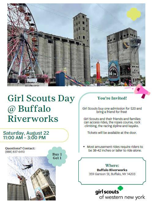 Girl Scout Day at Buffalo Riverworks!