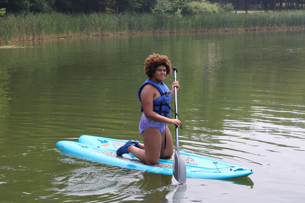 Happy Holiday message with Girl Scout campers