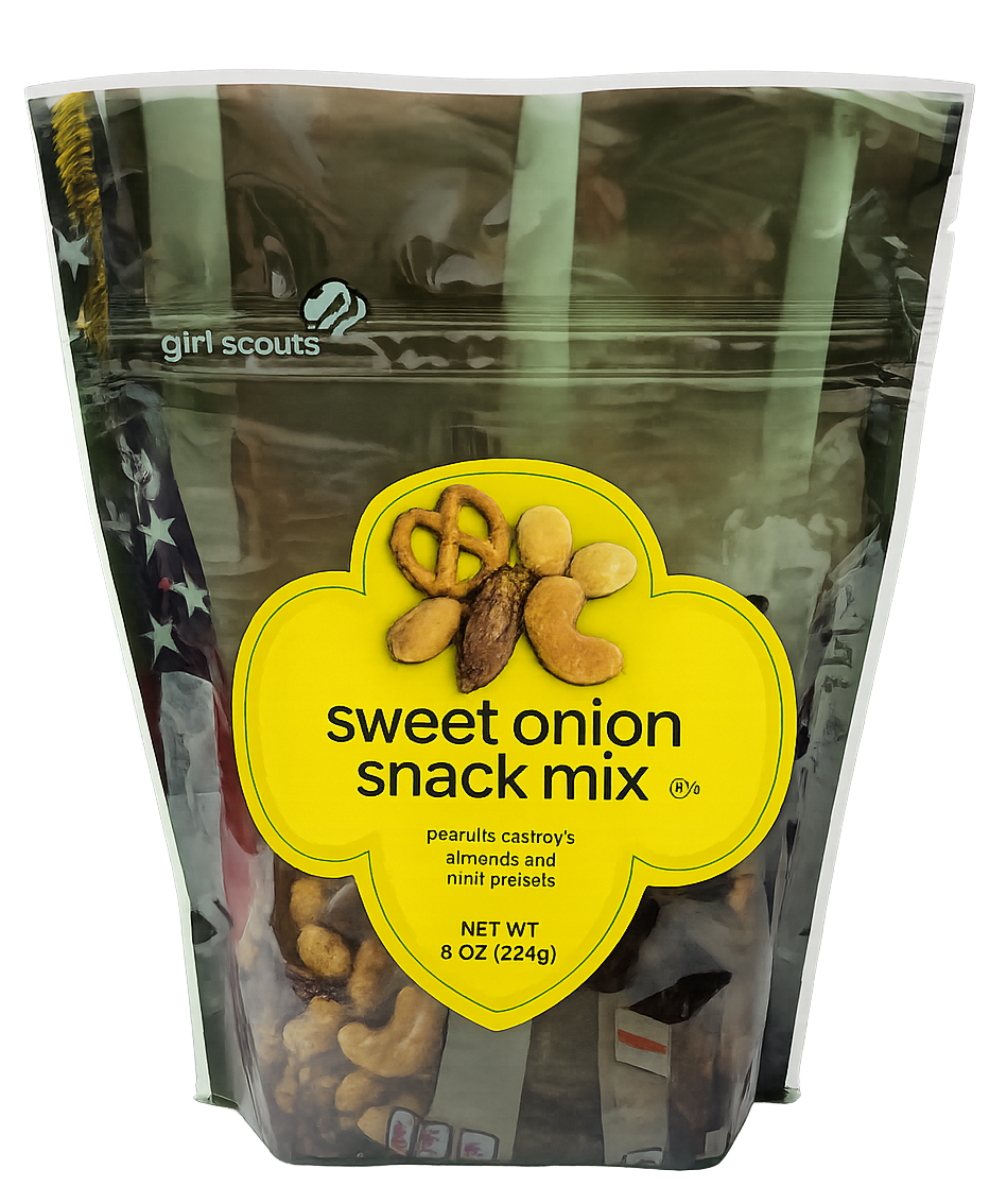 Sweet Onion Snack Mix